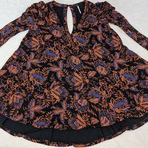 Bohemian print blouse